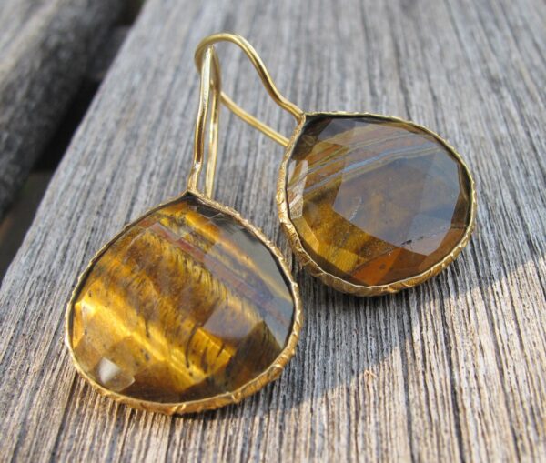 Tiger Eye Earrings
